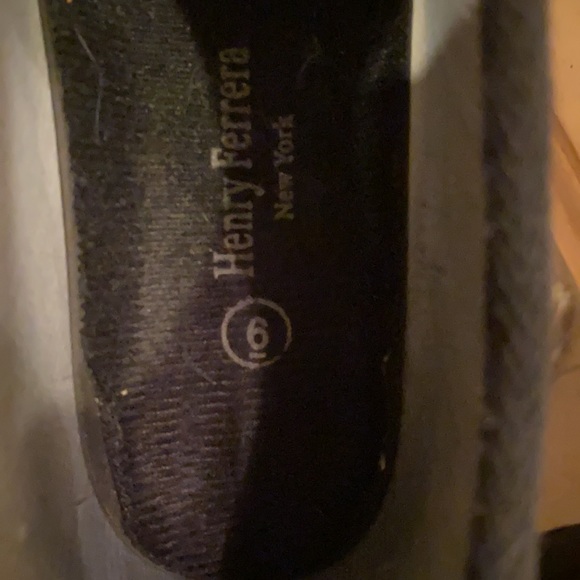 Henry Ferrera Black Rubber Rain Boots - Picture 7 of 7